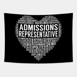 Admissions Representative Heart Tapestry