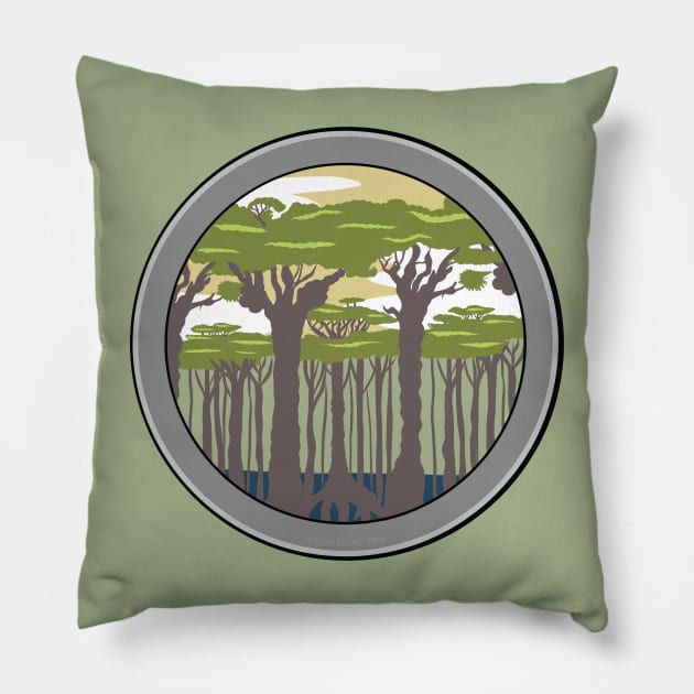 Place of Learning Pillow by Keltaria