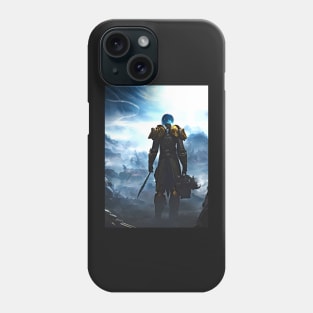 Human/Alien War - Spoils Of War - AI Generated Sci Fi Concept Art - Phone Case