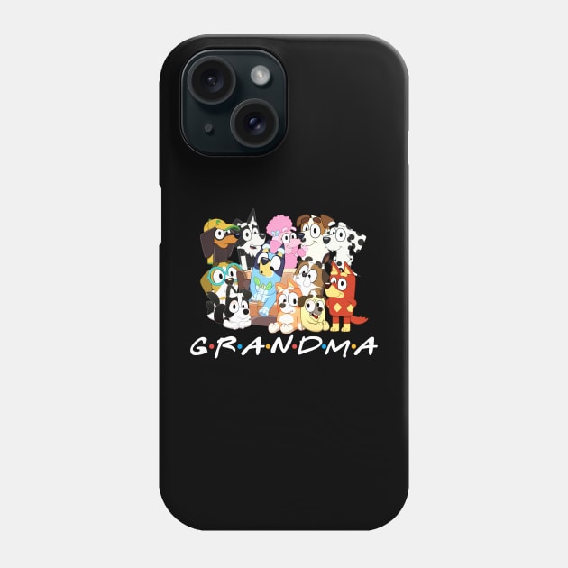 Bluey and Bingo Cartoon Movie 2 Phone Case by Justine Nolanz