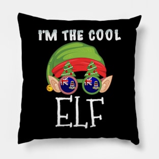 Christmas  I'm The Cool Caymanian Elf - Gift for Caymanian From Cayman Islands Pillow