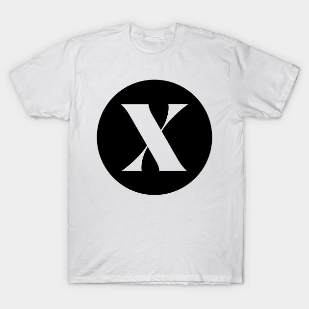 Discover X (Letter Initial Monogram) - X - T-Shirt