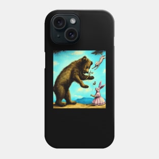 This bear selfish. Phone Case