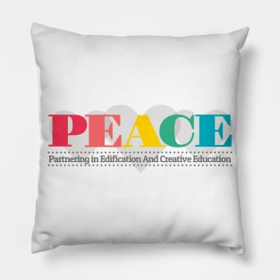 PEACE Homeschool Co-op Pillow