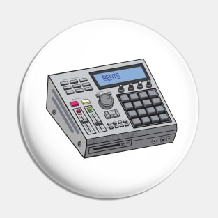 Beat Maker (Gray Colorway) Analog / Music Pin