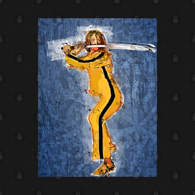 Kill bill pop art by PrintstaBee