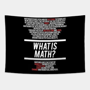 Math Defined - Math Teacher Tapestry