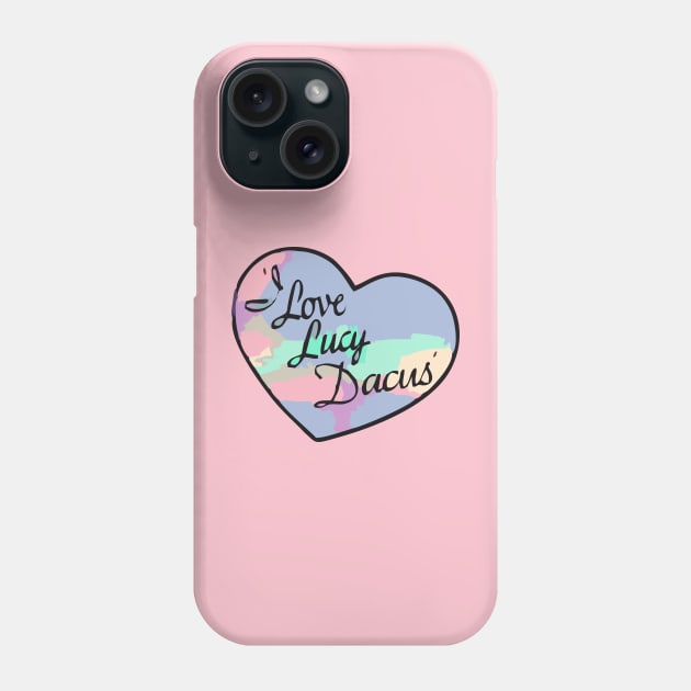 LUCY ART Phone Case by Suwitemen