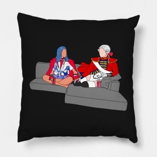 Gigi Goode and Crystal Methyd Pillow