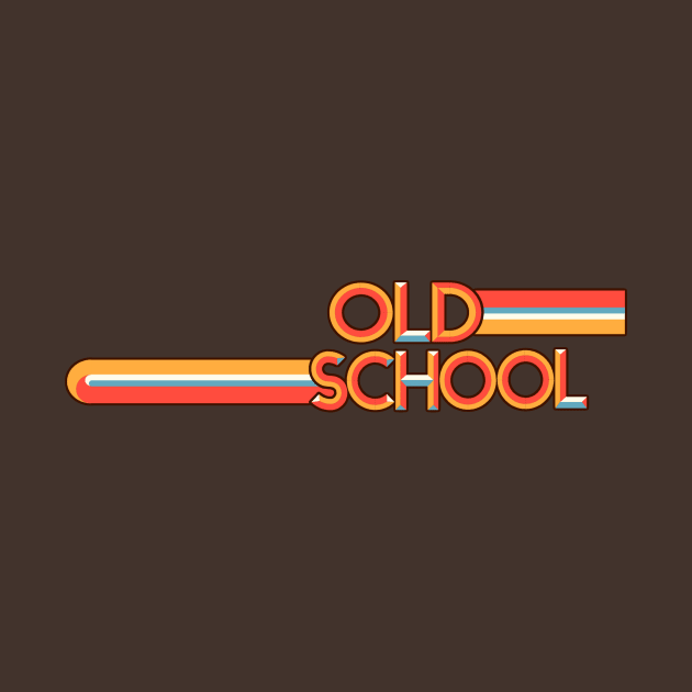 Retro Old School design by AlondraHanley