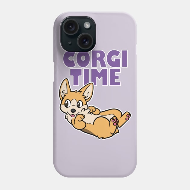 Corgi Time! Phone Case by toart