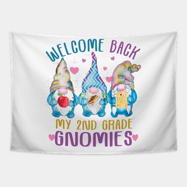 Welcome back my 2nd grade gnomies..back to school gift Tapestry by DODG99