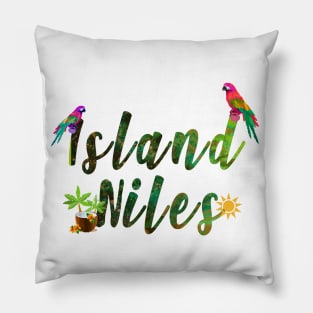 island niles Pillow