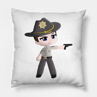 Officer Friendly Pillow