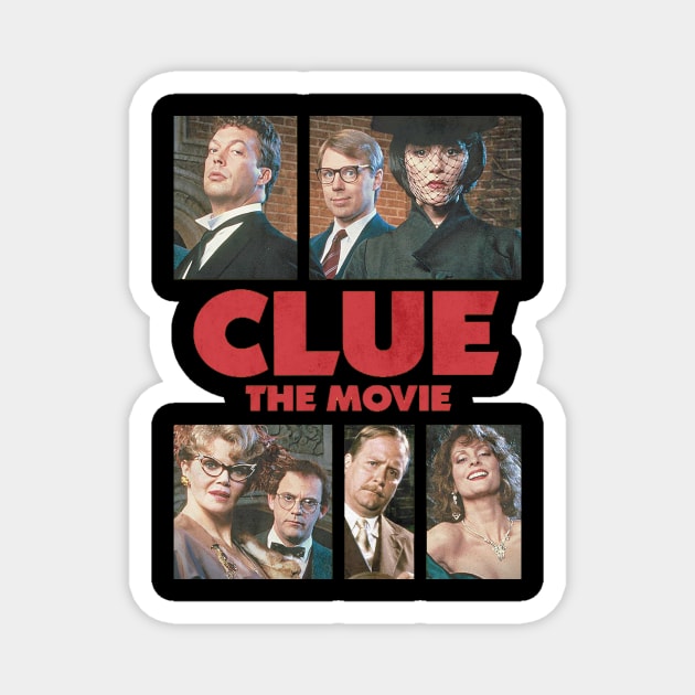 clue movie Magnet by Van Bouten Design