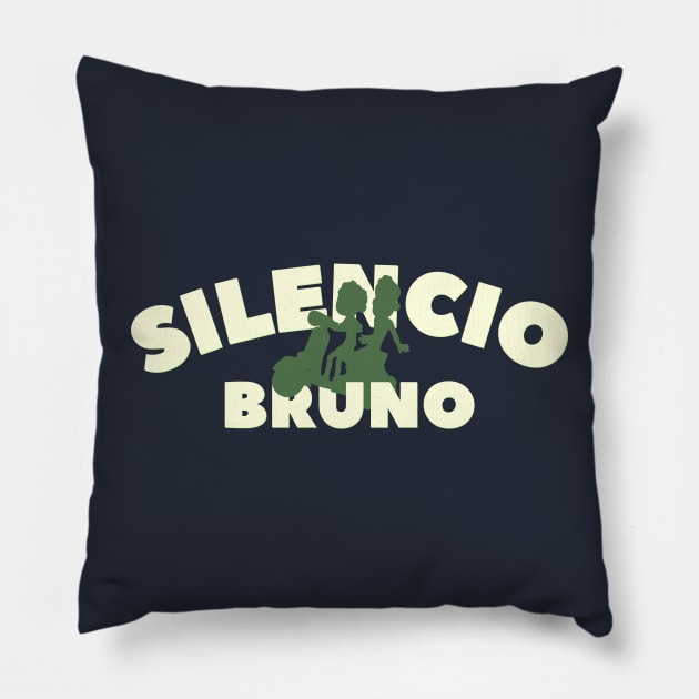 Silencio Bruno Pillow by splode