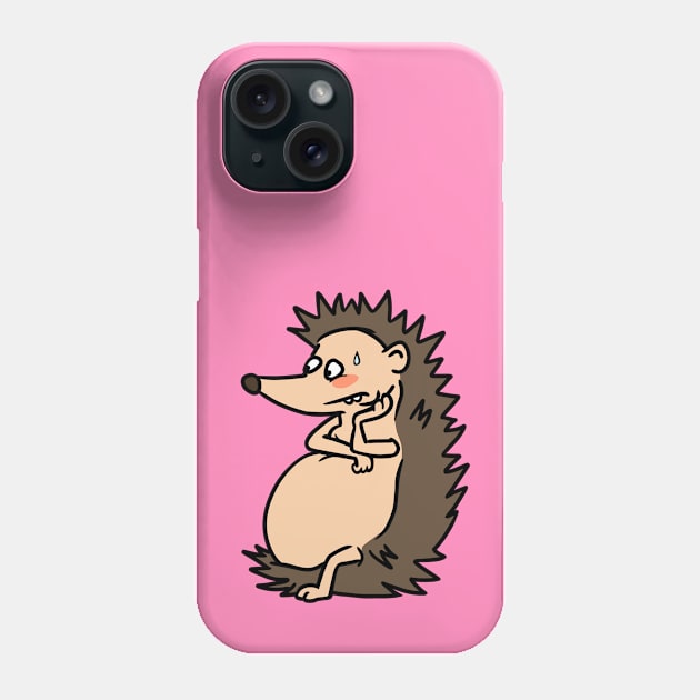 Hedgehog Phone Case by Otterlyalice