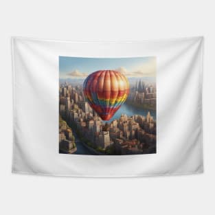 Air Balloon Sky Vintage Travelling Aircraft Since Tapestry