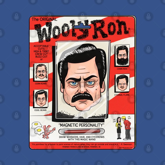 Wooly Ron by mcillustrator