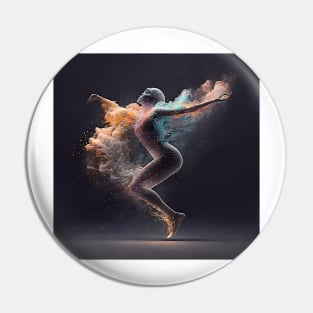 Dancing Woman Two Pin