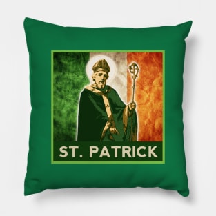 St. Patrick Pop Art Pillow