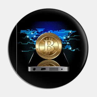 Bitcoin Concept Pin