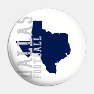 Dallas Football Vintage Style Pin