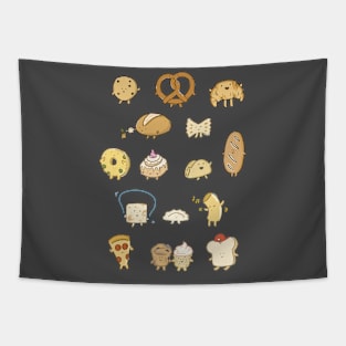 Bread Heads Tapestry