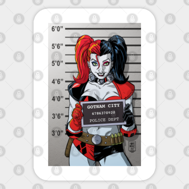 harley quinn harley quinn sticker teepublic