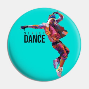 street dance Pin