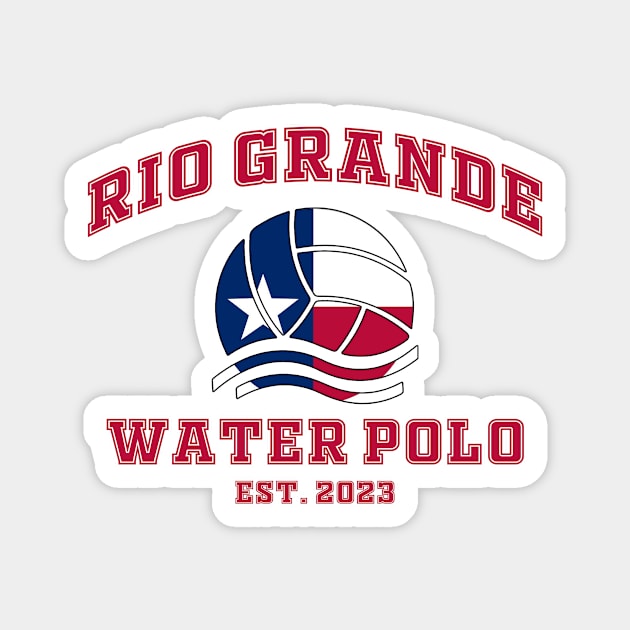 Texas Water Polo Magnet by SeamanSteyn