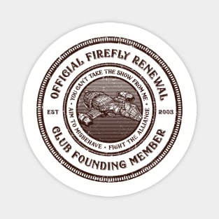 Firefly Renewal CLub Magnet