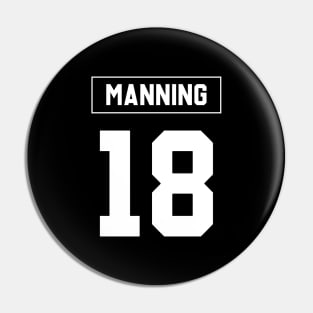 the legendary number 18 of indianapolis Pin