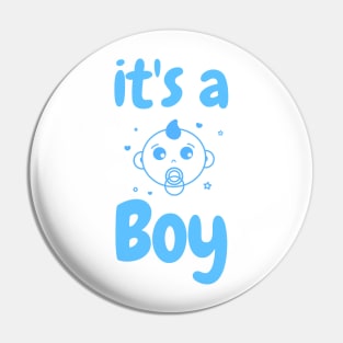 It's a Boy Pin