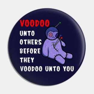 Voodoo Doll Sticker Pin