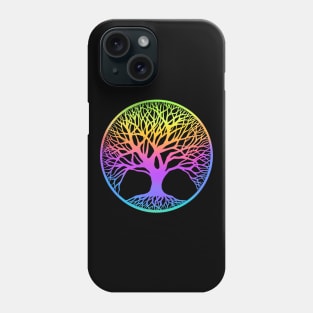 Outline Tree Of Life Phone Case