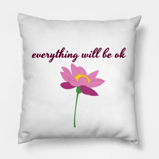 Positive attitude Pillow