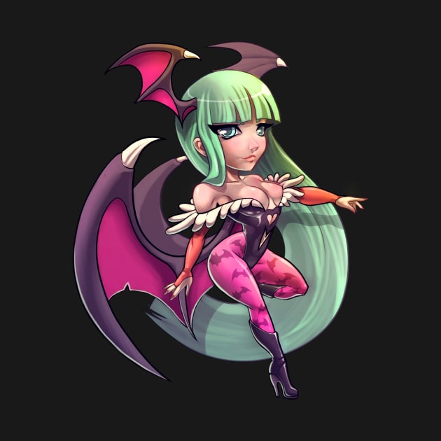 Chibi Morrigan by DasGnomo