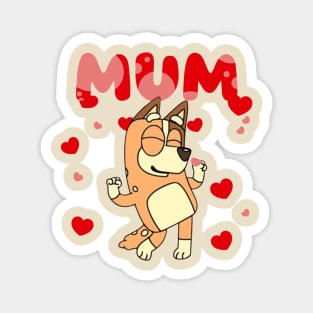 Dog valentine Magnet