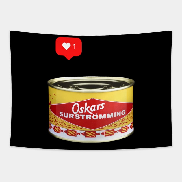 Surströmming lover Tapestry by ArtJoy