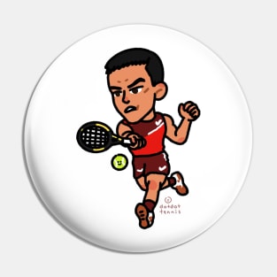 Carlos on fire Pin