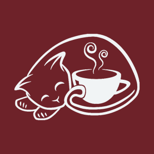 Cat and Coffee T-Shirt