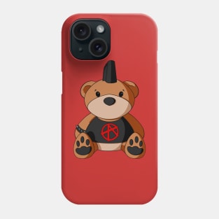 Anarchy Teddy Bear Phone Case