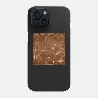 Geometry Symbol Science Brown Phone Case