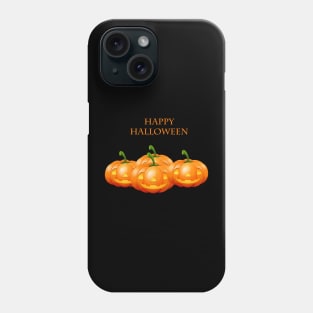 Happy Halloween Pumpkins Holiday - NYC Stitch Studio Phone Case