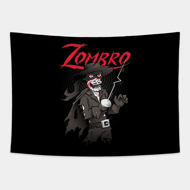 Zombro Tapestry by c0y0te7