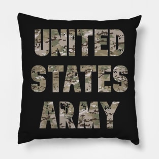 United States Army Camouflage Pillow