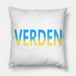 "Peace" in Norwegian Pillow