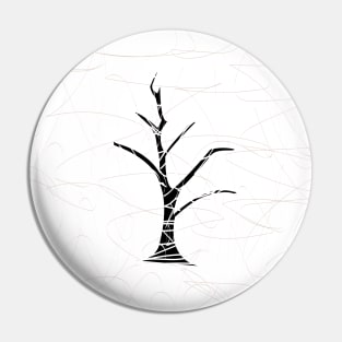 winter tree Pin