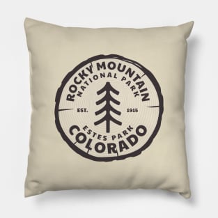 Rocky Mountain National Park Estes Park, Colorado Apparel Pillow